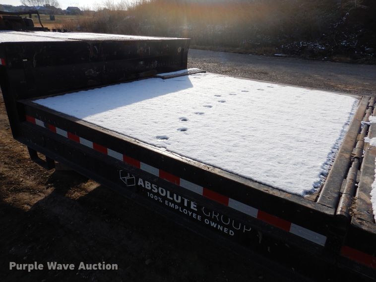 image for item DL7813 2002 Ledwell LW48 HT2-8  drop deck equipment trailer