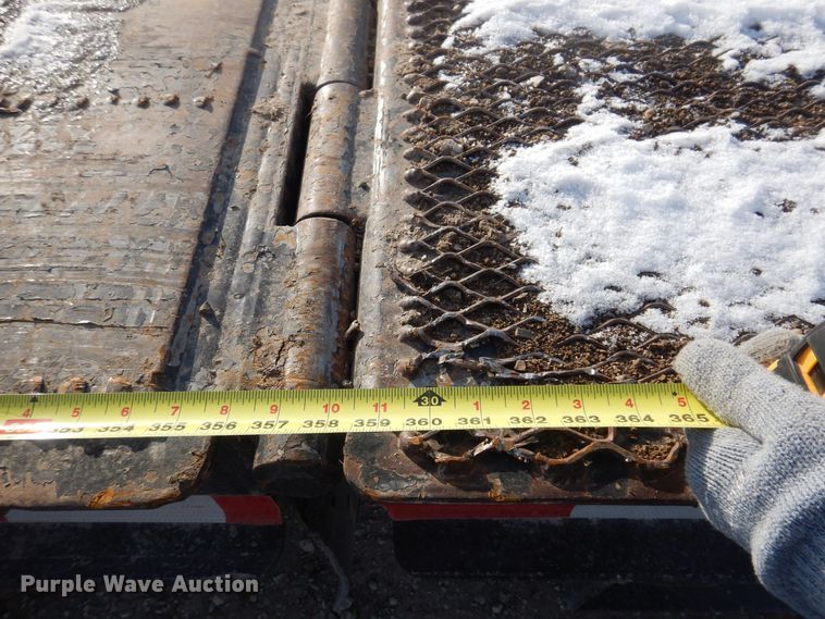 image for item DL7813 2002 Ledwell LW48 HT2-8  drop deck equipment trailer