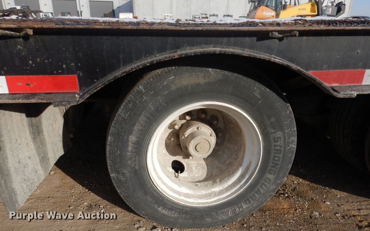 image for item DL7813 2002 Ledwell LW48 HT2-8  drop deck equipment trailer