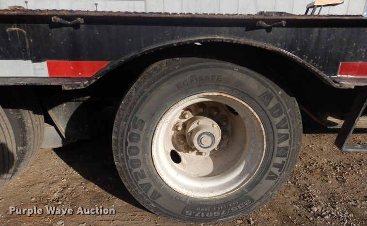 image for item DL7813 2002 Ledwell LW48 HT2-8  drop deck equipment trailer