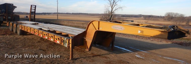 image for item DL7815 1991 Fontaine FLTT-7-35HBT  equipment trailer