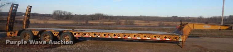 image for item DL7815 1991 Fontaine FLTT-7-35HBT  equipment trailer