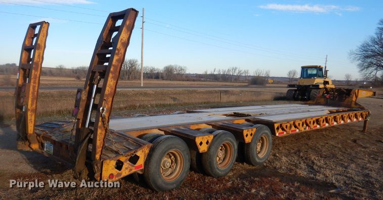 image for item DL7815 1991 Fontaine FLTT-7-35HBT  equipment trailer