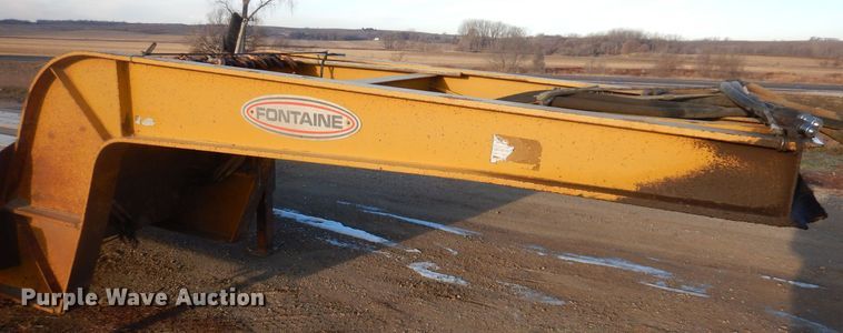 image for item DL7815 1991 Fontaine FLTT-7-35HBT  equipment trailer