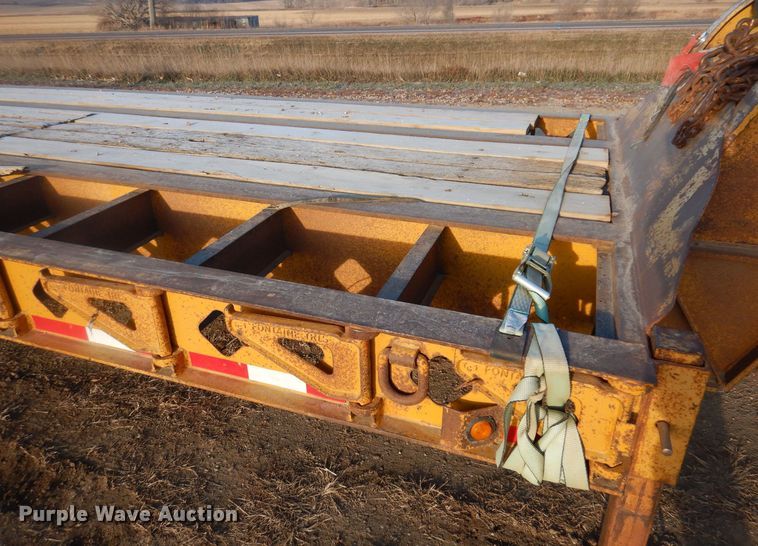 image for item DL7815 1991 Fontaine FLTT-7-35HBT  equipment trailer