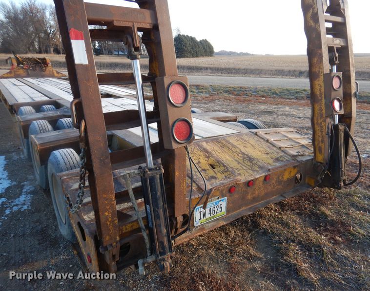 image for item DL7815 1991 Fontaine FLTT-7-35HBT  equipment trailer