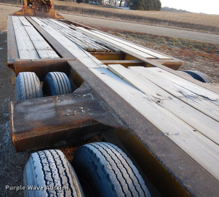 image for item DL7815 1991 Fontaine FLTT-7-35HBT  equipment trailer