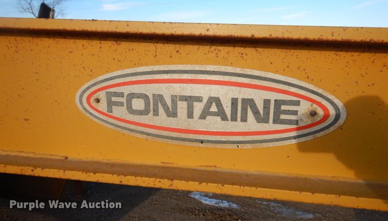 image for item DL7815 1991 Fontaine FLTT-7-35HBT  equipment trailer