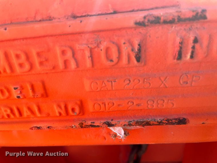 image for item DM2010 Pemberton Cat225X CP  excavator grapple