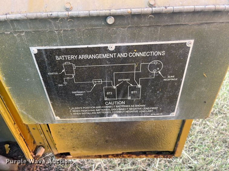 image for item DM2013 Fermont MEP807A  generator