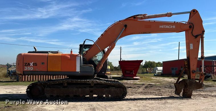 image for item DM2016 2007 Hitachi Zaxis 350LC-3  excavator
