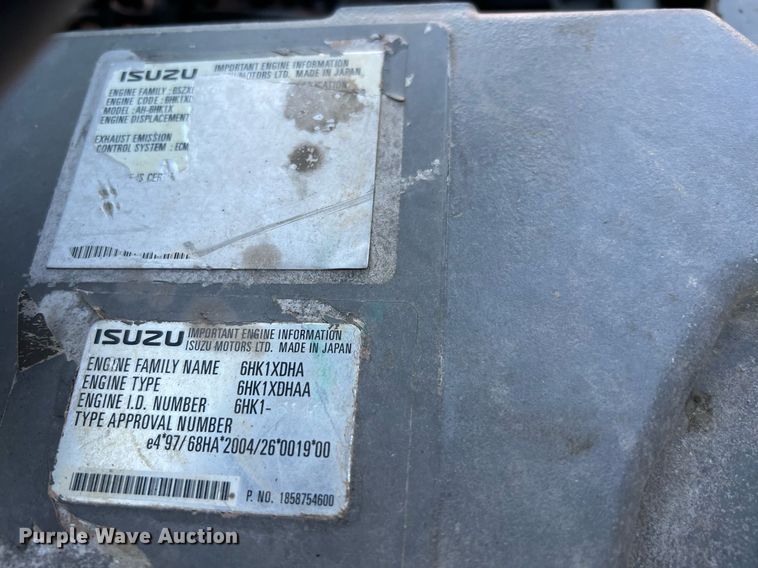 image for item DM2016 2007 Hitachi Zaxis 350LC-3  excavator