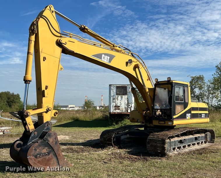 image for item DM2017 1995 Caterpillar 322L  excavator
