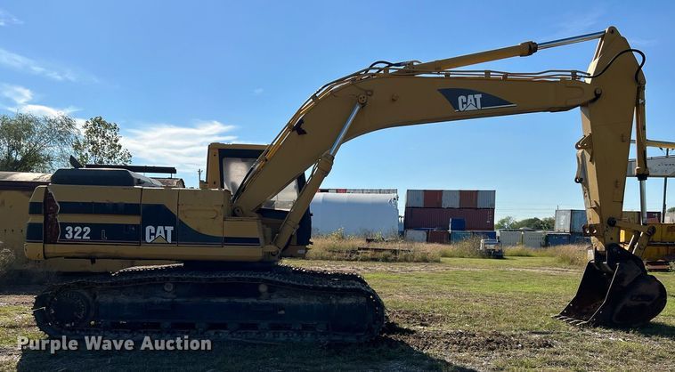 image for item DM2017 1995 Caterpillar 322L  excavator