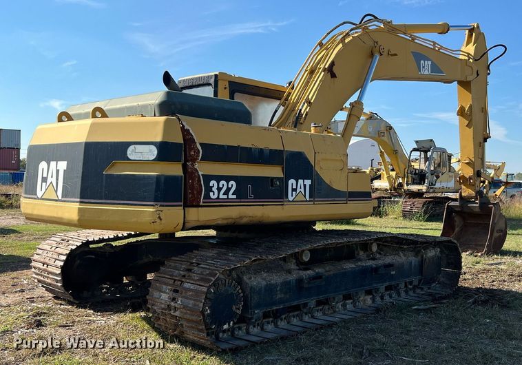 image for item DM2017 1995 Caterpillar 322L  excavator