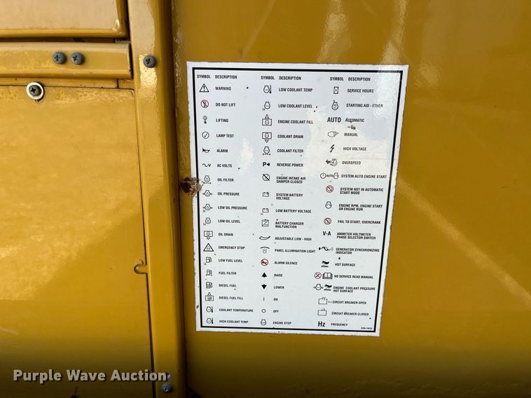image for item DM2020 Caterpillar  generator