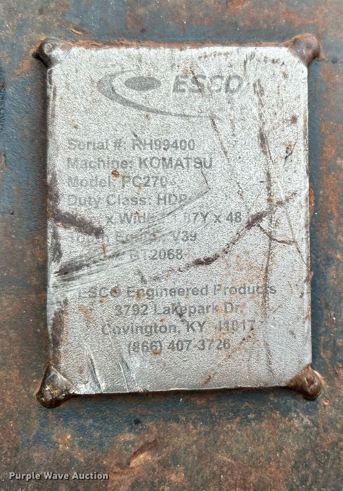 image for item DN0503 2008 Komatsu PC270LC-8  excavator