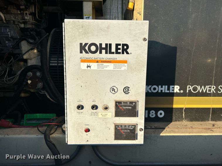 image for item DN0514 2005 Kohler 180RE0ZJC  generator