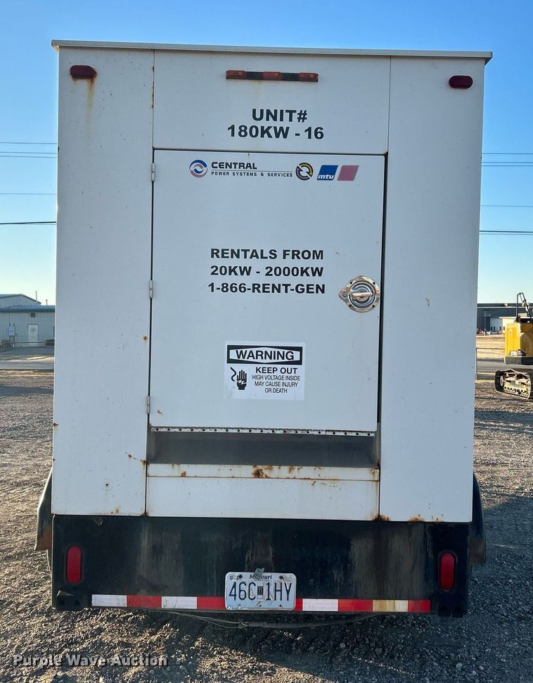 image for item DN0515 2005 Kohler 180RE0ZJC  generator