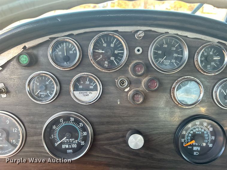 image for item DN0517 1982 Peterbilt 353  winch truck