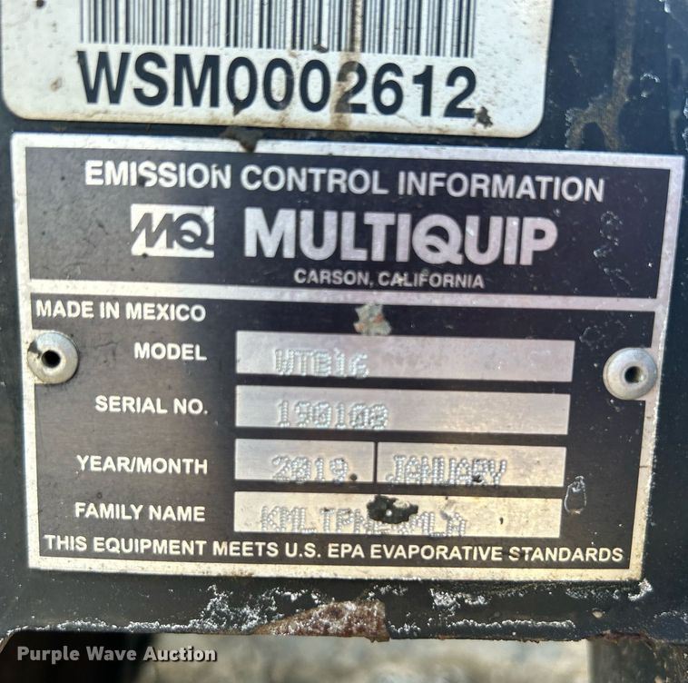 image for item DN0609 2019 Whiteman WTB16  power buggy