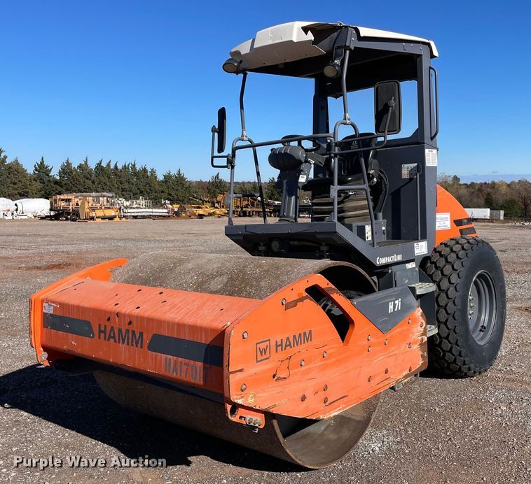 image for item DN3743 2017 Hamm H 7i  single drum vibratory roller