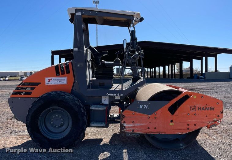 image for item DN3743 2017 Hamm H 7i  single drum vibratory roller