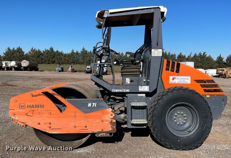 image for item DN3743 2017 Hamm H 7i  single drum vibratory roller