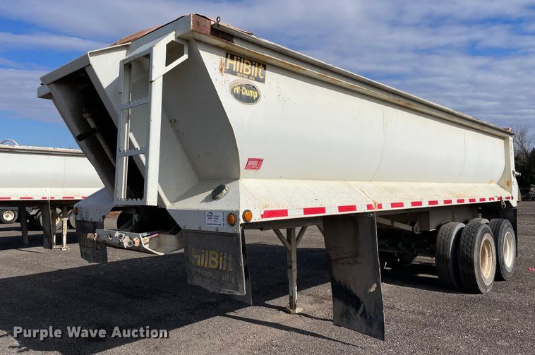 image for item DN3749 2011 Hilbilt 24-3/16 HD XL  end dump trailer