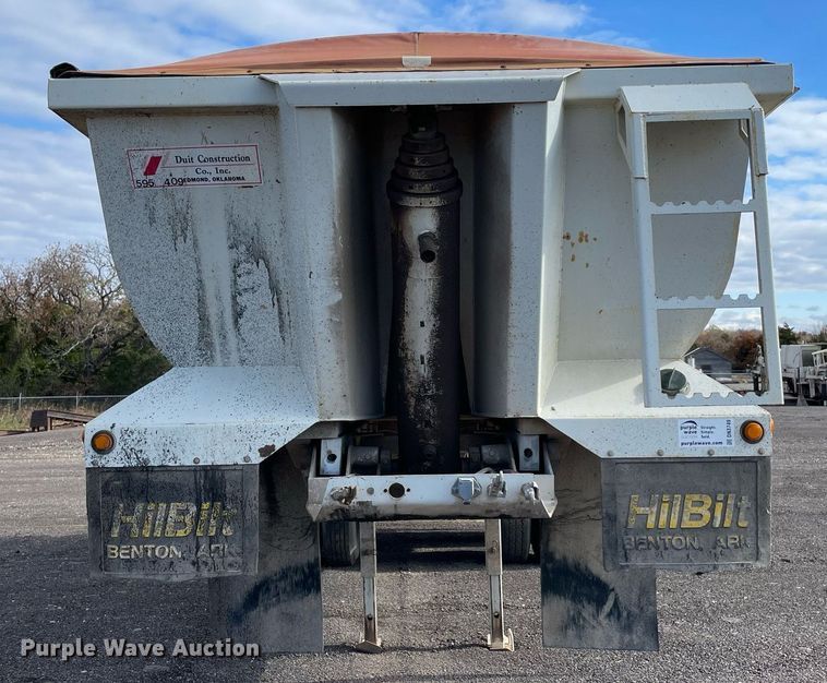 image for item DN3749 2011 Hilbilt 24-3/16 HD XL  end dump trailer