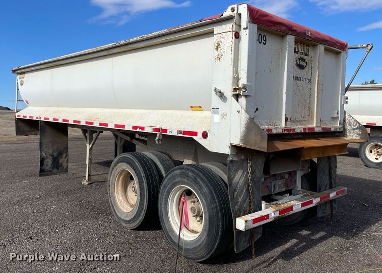 image for item DN3749 2011 Hilbilt 24-3/16 HD XL  end dump trailer