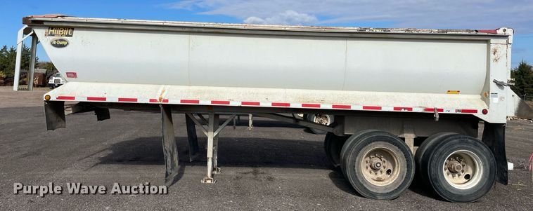 image for item DN3749 2011 Hilbilt 24-3/16 HD XL  end dump trailer
