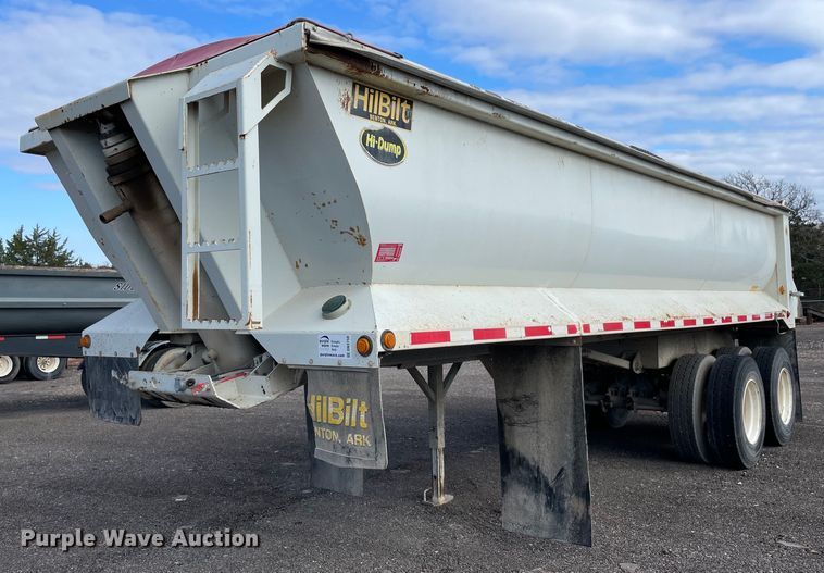image for item DN3750 2011 Hilbilt  24-3/16 HD XL end dump trailer