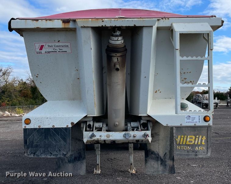 image for item DN3750 2011 Hilbilt  24-3/16 HD XL end dump trailer