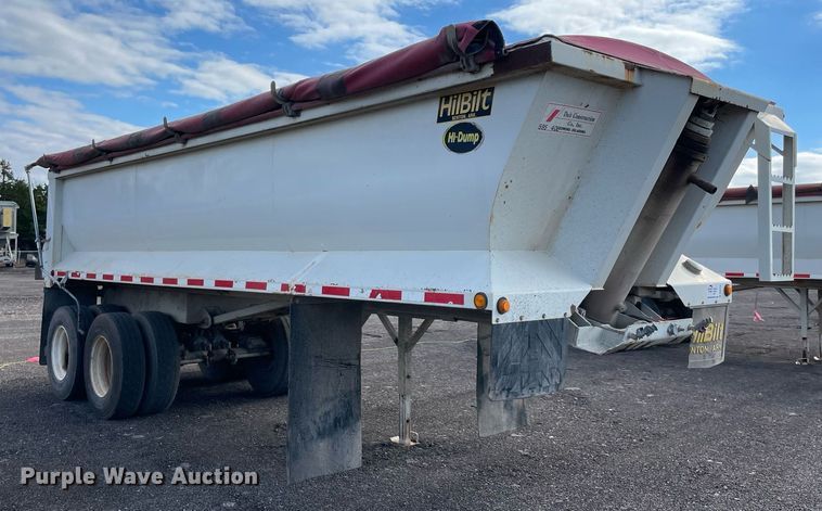 image for item DN3750 2011 Hilbilt  24-3/16 HD XL end dump trailer