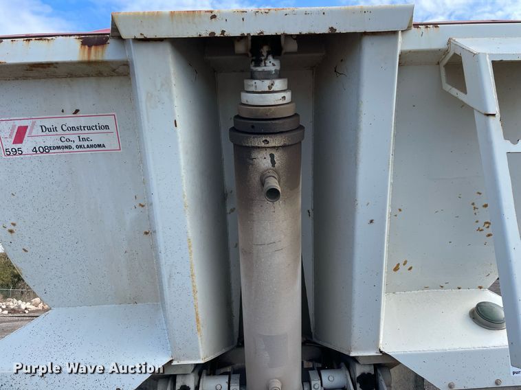 image for item DN3750 2011 Hilbilt  24-3/16 HD XL end dump trailer