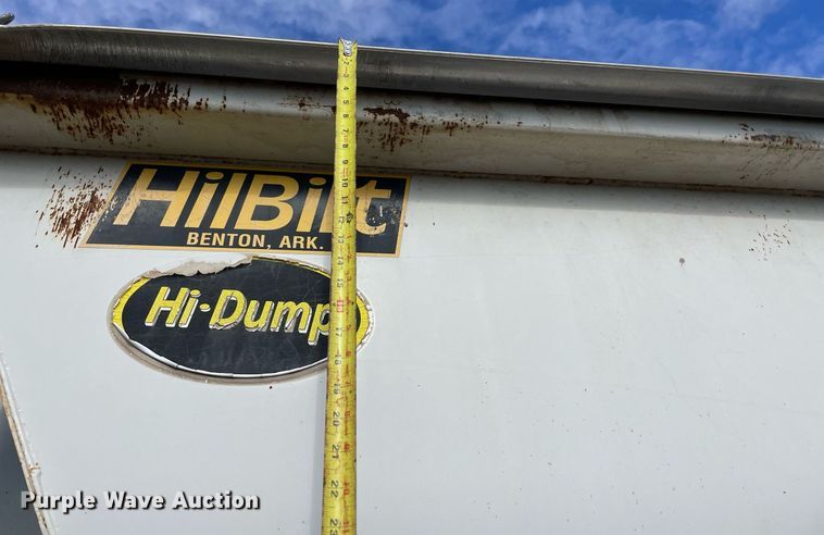 image for item DN3750 2011 Hilbilt  24-3/16 HD XL end dump trailer