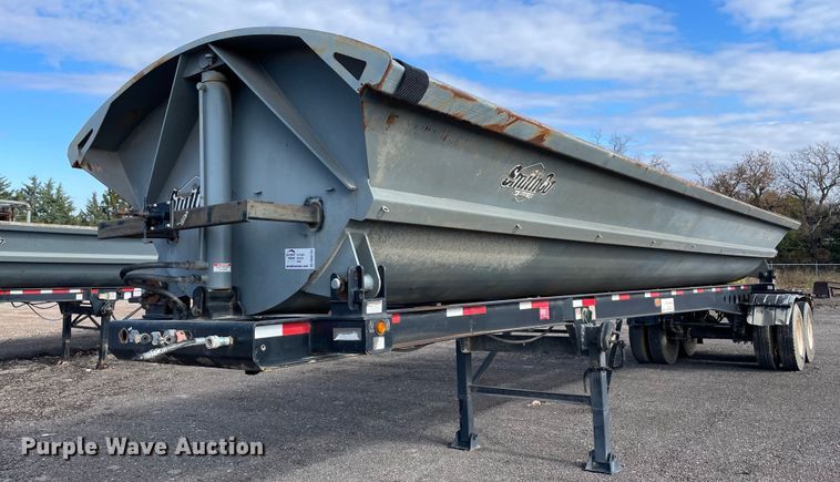 image for item DN3751 1999 Smithco SC2002  side dump trailer
