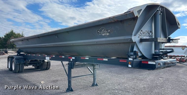 image for item DN3751 1999 Smithco SC2002  side dump trailer