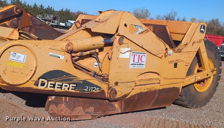 image for item DN3753 2014 John Deere 2112E  scraper