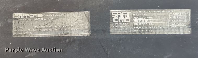 image for item DN3758 2007 Ingersoll Rand SD-70D TF single drum roller