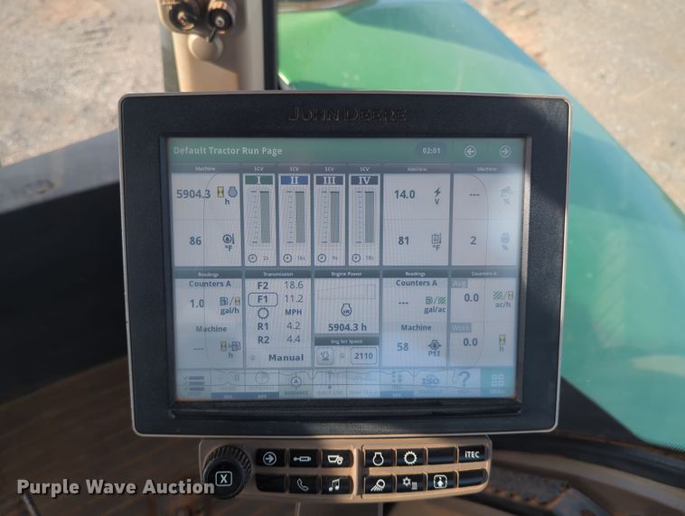 image for item DN3759 2015 John Deere 9470R Scraper Special  4WD tractor