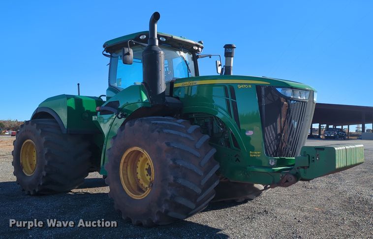 image for item DN3760 2015 John Deere 9470R Scraper Special  4WD tractor
