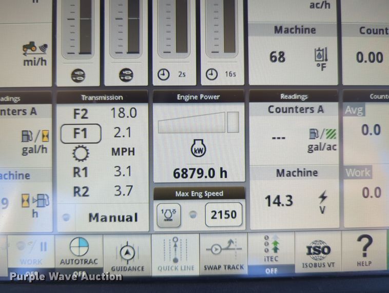 image for item DN3760 2015 John Deere 9470R Scraper Special  4WD tractor