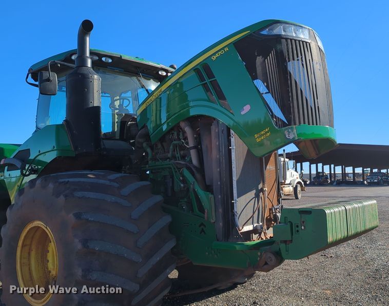 image for item DN3760 2015 John Deere 9470R Scraper Special  4WD tractor