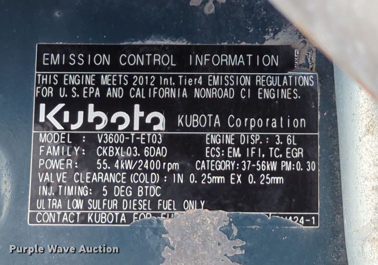 image for item DN3765 2013 Broce KR350 broom