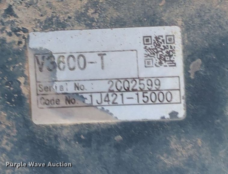 image for item DN3765 2013 Broce KR350 broom