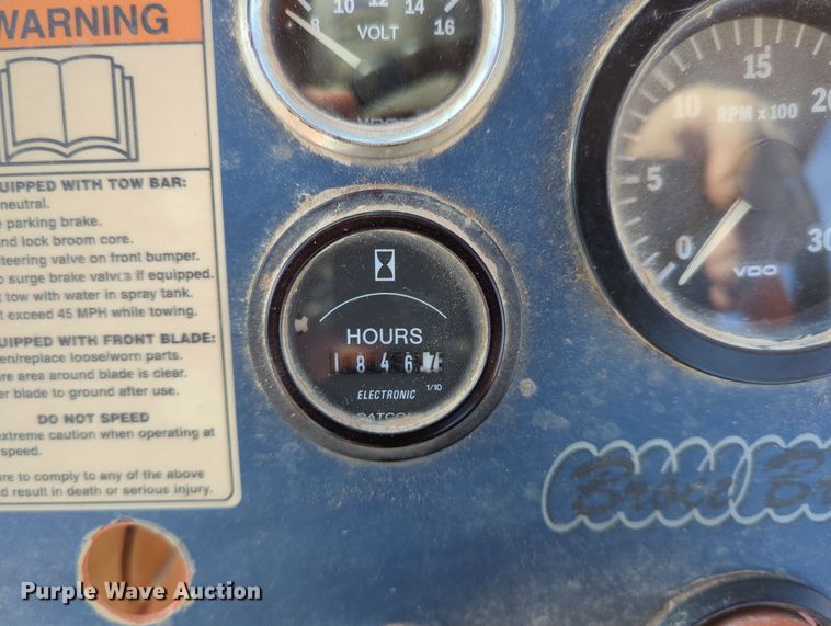 image for item DN3766 2013 Broce KR350 broom