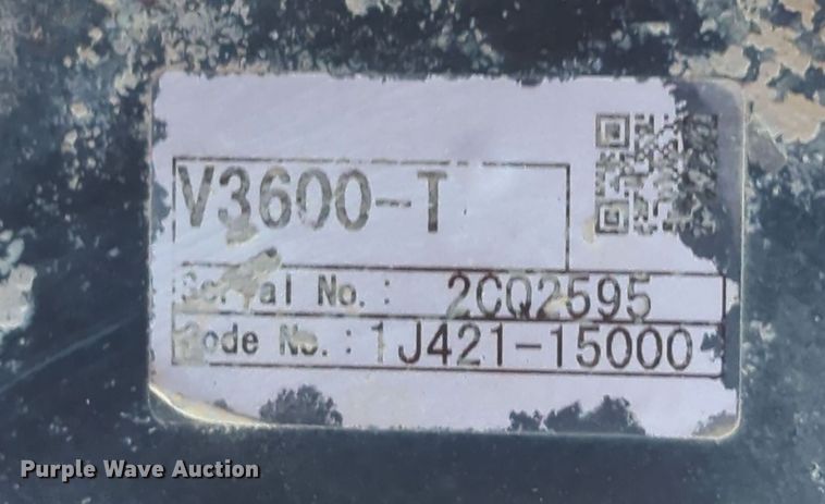 image for item DN3766 2013 Broce KR350 broom