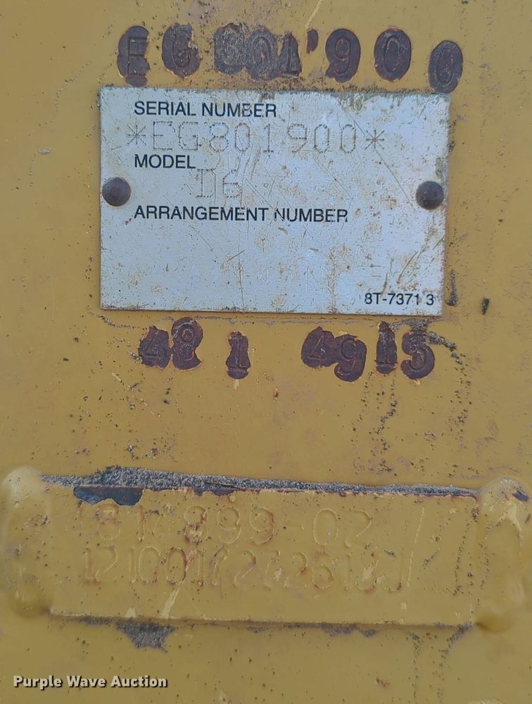 image for item DN3767 2018 Caterpillar  D6T XW dozer